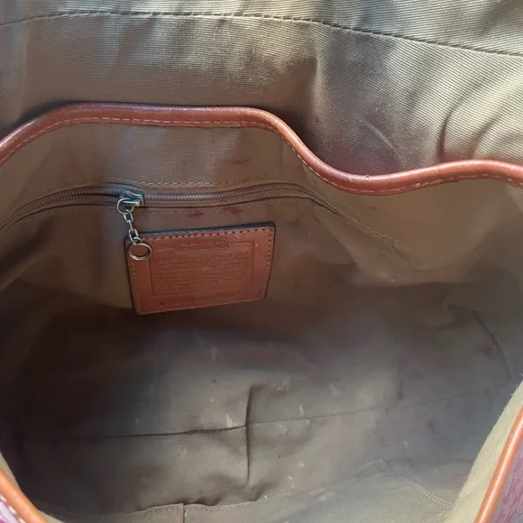 Rare Pink and Brown Coach SoHo - Picture 8 of 13